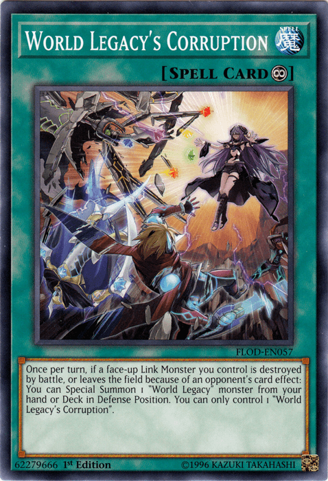 World Legacy's Corruption [FLOD-EN057] Common - Doe's Cards