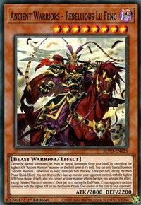 Ancient Warriors - Rebellious Lu Feng [BLVO-EN025] Super Rare - Doe's Cards