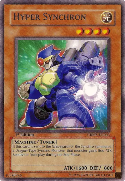 Hyper Synchron [CRMS-EN003] Rare - Doe's Cards