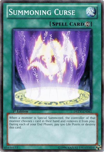 Summoning Curse [DREV-EN061] Common - Doe's Cards