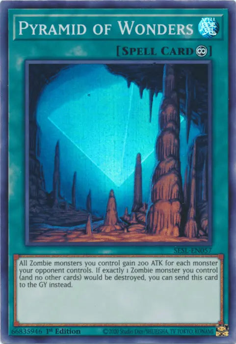 Pyramid of Wonders [SESL-EN057] Super Rare - Doe's Cards