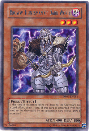 Broww, Huntsman of Dark World [DR04-EN081] Rare - Doe's Cards