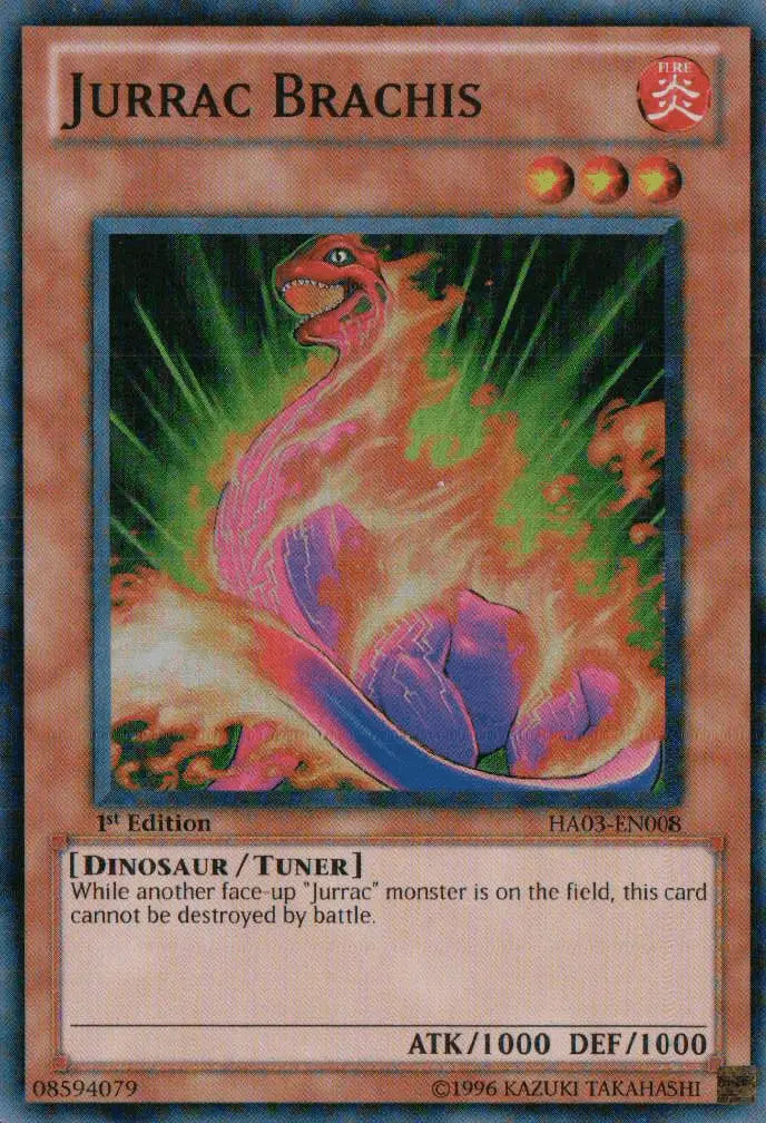 Jurrac Brachis [HA03-EN008] Super Rare - Doe's Cards