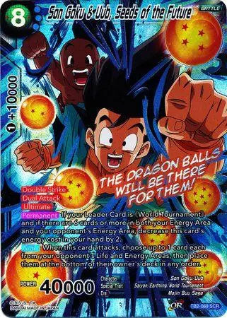 Son Goku & Uub, Seeds of the Future (TB2-069) [World Martial Arts Tournament] - Doe's Cards