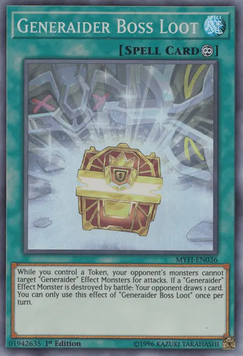 Generaider Boss Loot [MYFI-EN036] Super Rare - Doe's Cards