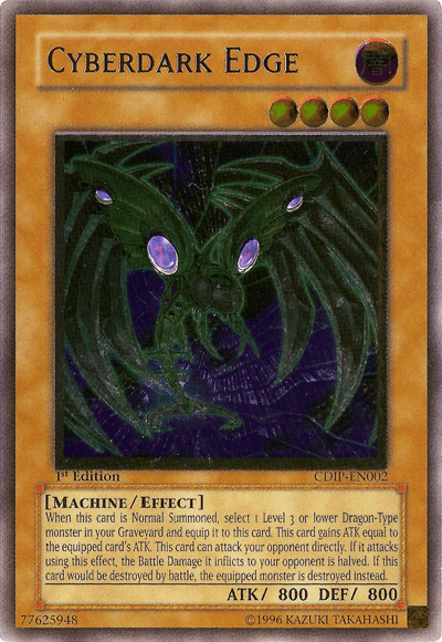 Cyberdark Edge [CDIP-EN002] Ultimate Rare - Doe's Cards