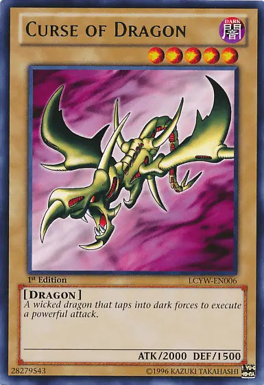 Curse of Dragon [LCYW-EN006] Rare - Doe's Cards