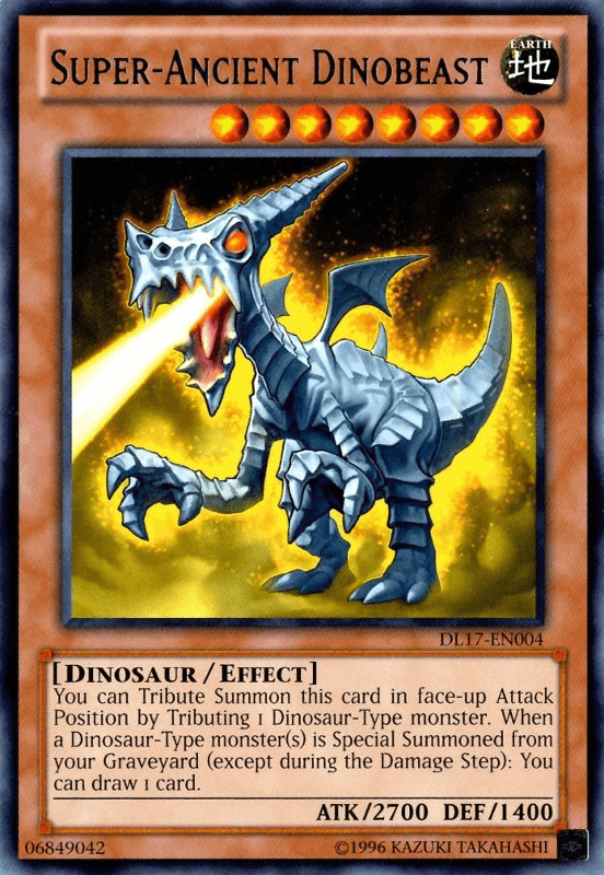 Super-Ancient Dinobeast (Purple) [DL17-EN004] Rare - Doe's Cards