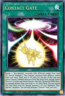 Contact Gate (Sneak Peek) [CYHO-ENSP1] Ultra Rare - Doe's Cards