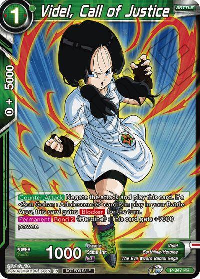 Videl, Call of Justice (P-347) [Tournament Promotion Cards] - Doe's Cards