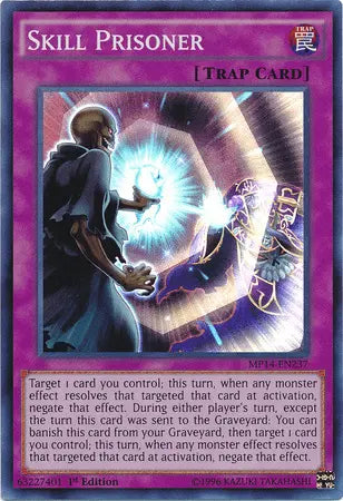 Skill Prisoner [MP14-EN237] Super Rare - Doe's Cards