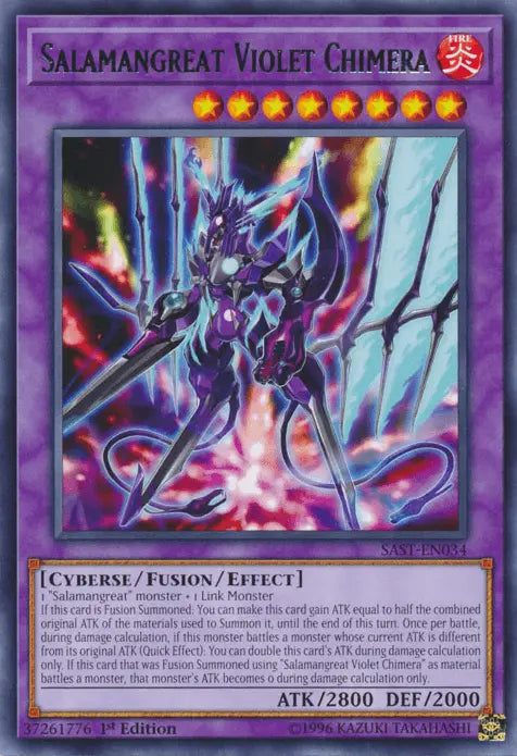 Salamangreat Violet Chimera [SAST-EN034] Rare - Doe's Cards