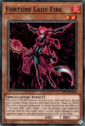Fortune Lady Fire [OP11-EN015] Common - Doe's Cards