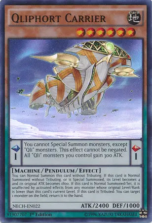 Qliphort Carrier [NECH-EN022] Super Rare - Doe's Cards