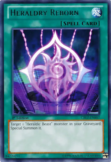 Heraldry Reborn [CBLZ-EN057] Rare - Doe's Cards