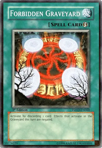 Forbidden Graveyard [TSHD-EN060] Common - Doe's Cards