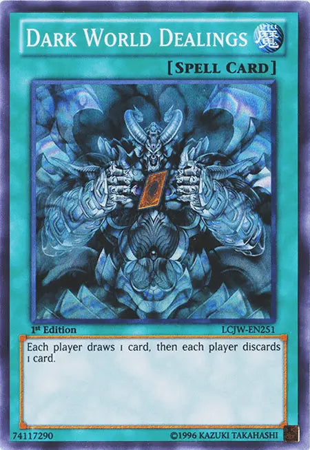 Dark World Dealings [LCJW-EN251] Super Rare - Doe's Cards