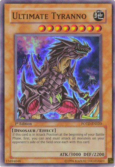 Ultimate Tyranno [POTD-EN020] Super Rare - Doe's Cards