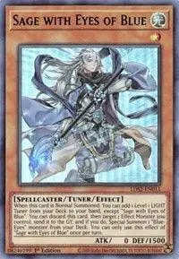Sage with Eyes of Blue (Green) [LDS2-EN011] Ultra Rare - Doe's Cards
