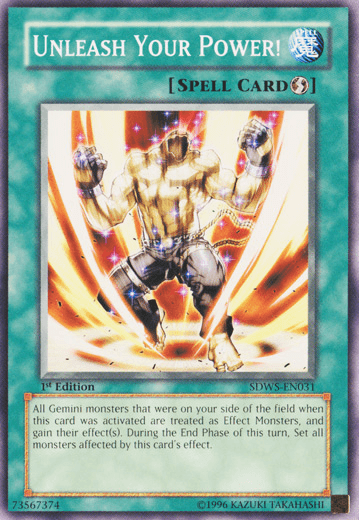 Unleash Your Power! [SDWS-EN031] Common - Doe's Cards