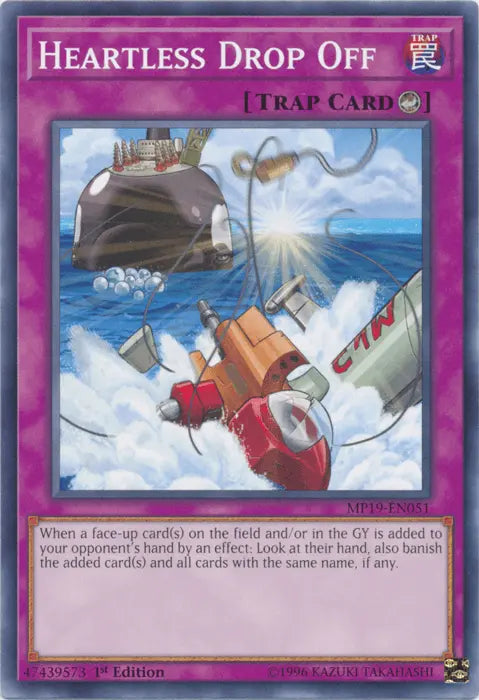 Heartless Drop Off [MP19-EN051] Common - Doe's Cards