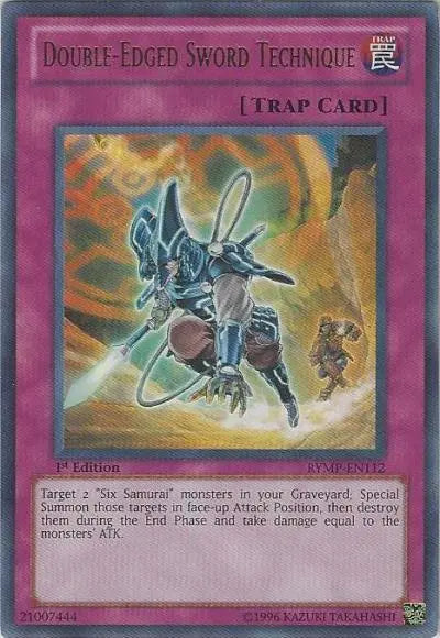 Double-Edged Sword Technique [RYMP-EN112] Ultra Rare - Doe's Cards