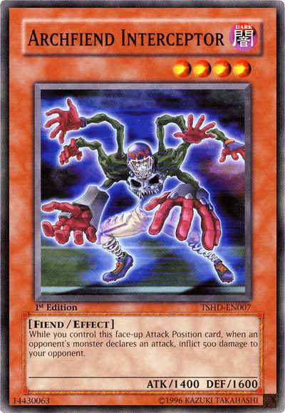 Archfiend Interceptor [TSHD-EN007] Common - Doe's Cards