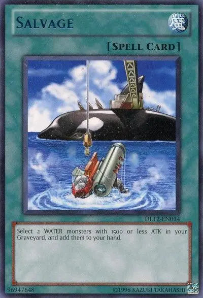 Salvage (Blue) [DL12-EN014] Rare - Doe's Cards