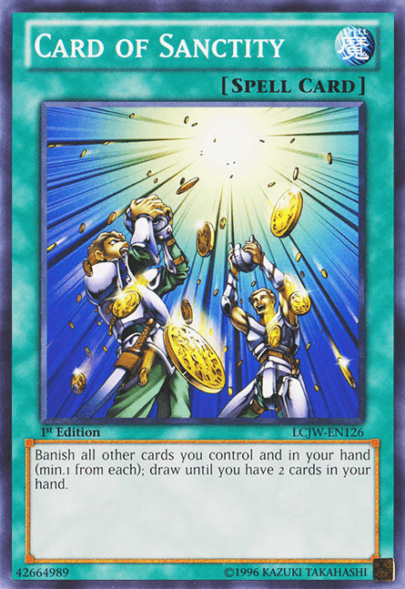 Card of Sanctity [LCJW-EN126] Common - Doe's Cards