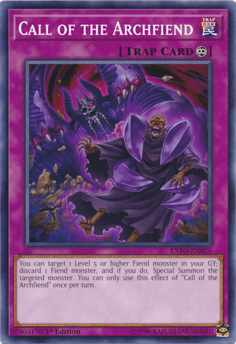 Call of the Archfiend [EXFO-EN075] Common - Doe's Cards