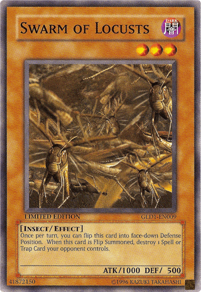 Swarm of Locusts [GLD1-EN009] Common - Doe's Cards