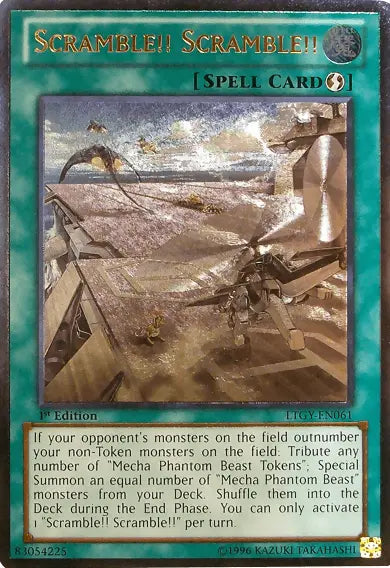 Scramble!! Scramble!! [LTGY-EN061] Ultimate Rare - Doe's Cards