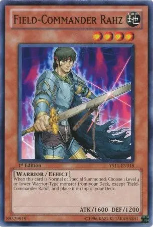 Field-Commander Rahz [YS11-EN018] Common - Doe's Cards
