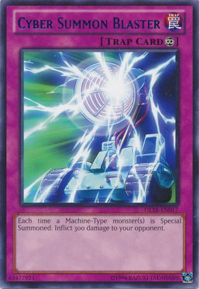 Cyber Summon Blaster (Purple) [DL18-EN017] Rare - Doe's Cards