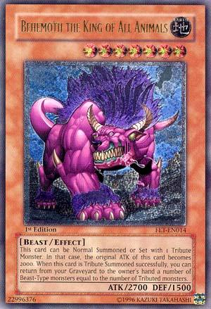 Behemoth the King of All Animals [FET-EN014] Ultimate Rare - Doe's Cards