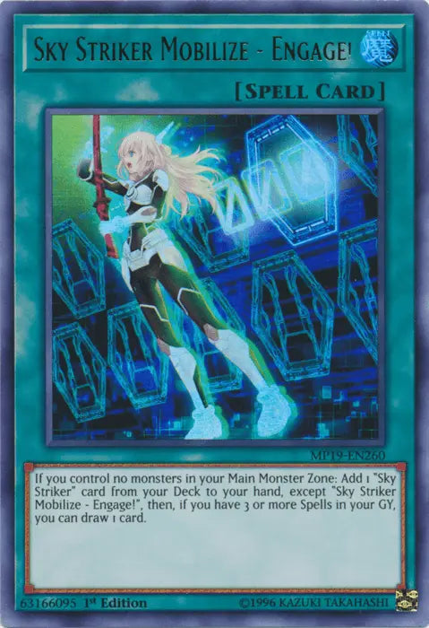 Sky Striker Mobilize - Engage! [MP19-EN260] Ultra Rare - Doe's Cards