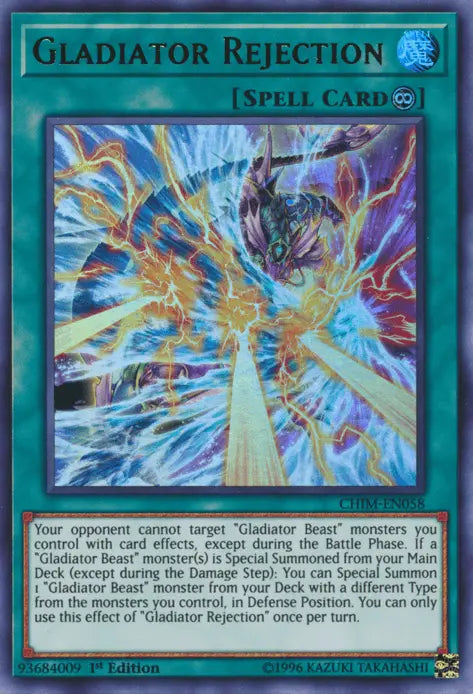 Gladiator Rejection [CHIM-EN058] Ultra Rare - Doe's Cards