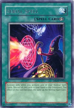 Serial Spell [DR3-EN097] Rare - Doe's Cards