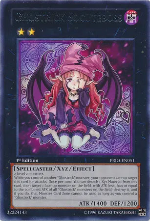 Ghostrick Socuteboss [PRIO-EN051] Rare - Doe's Cards