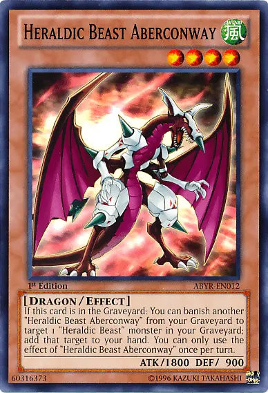 Heraldic Beast Aberconway [ABYR-EN012] Common - Doe's Cards