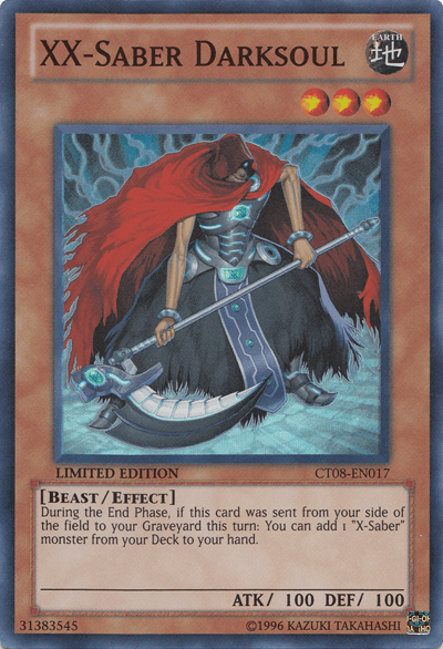 XX-Saber Darksoul [CT08-EN017] Super Rare - Doe's Cards