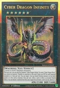 Cyber Dragon Infinity [MAGO-EN033] Gold Rare - Doe's Cards