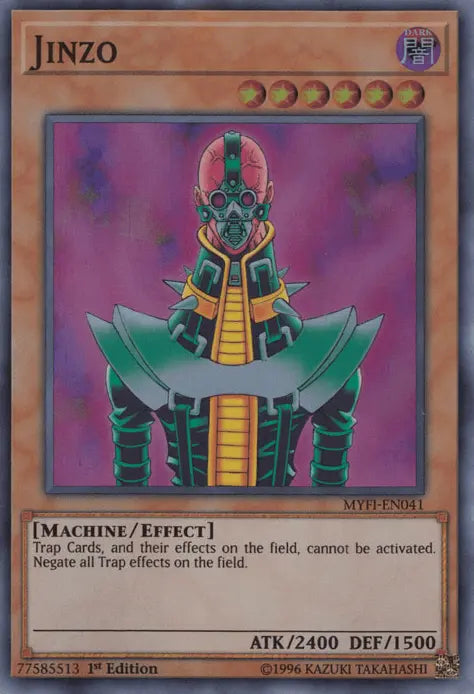 Jinzo [MYFI-EN041] Super Rare - Doe's Cards