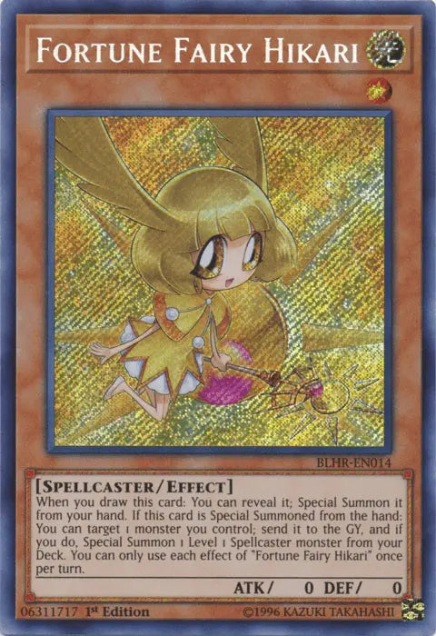 Fortune Fairy Hikari [BLHR-EN014] Secret Rare - Doe's Cards