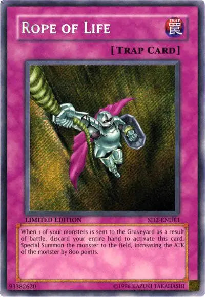 Rope of Life [SD2-ENDE1] Secret Rare - Doe's Cards