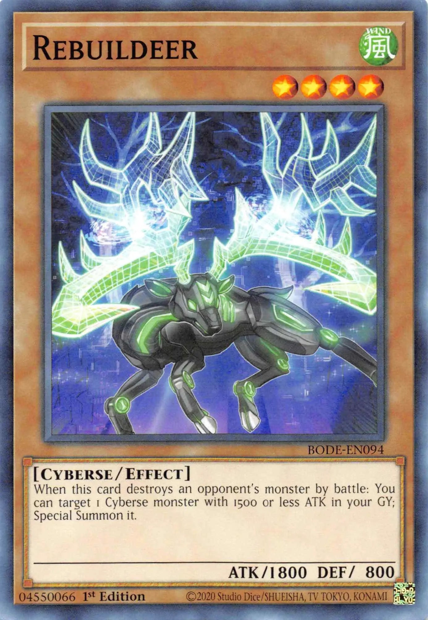 Rebuildeer [BODE-EN094] Common - Doe's Cards