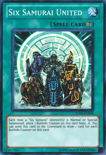 Six Samurai United [TU05-EN004] Super Rare - Doe's Cards