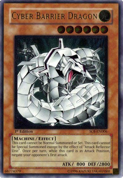 Cyber Barrier Dragon (UTR) [SOI-EN006] Ultimate Rare - Doe's Cards