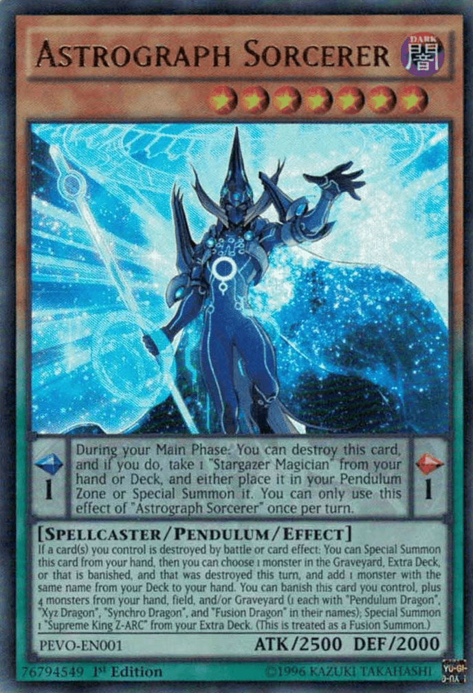 Astrograph Sorcerer [PEVO-EN001] Ultra Rare - Doe's Cards