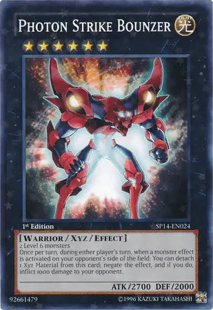 Photon Strike Bounzer [SP14-EN024] Starfoil Rare - Doe's Cards